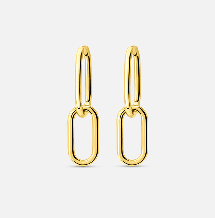 Bold Link Chain Earing