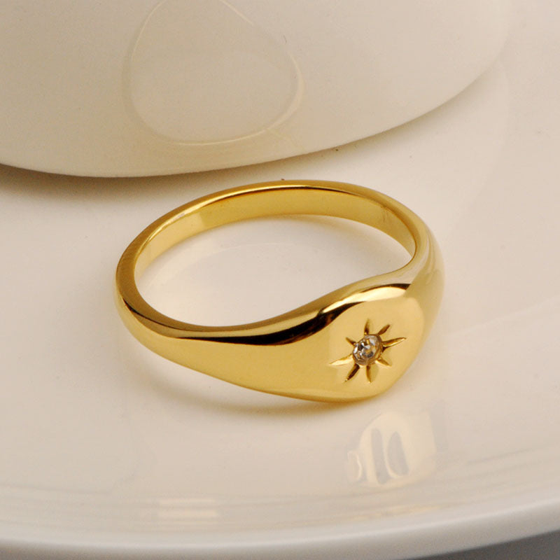 Star Signed Ring